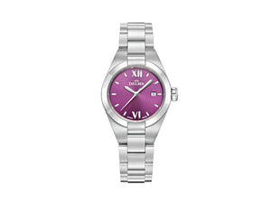 Delma Elegance Ladies Rimini Quartz Watch, Violet, 31mm, 41701.625.1.176