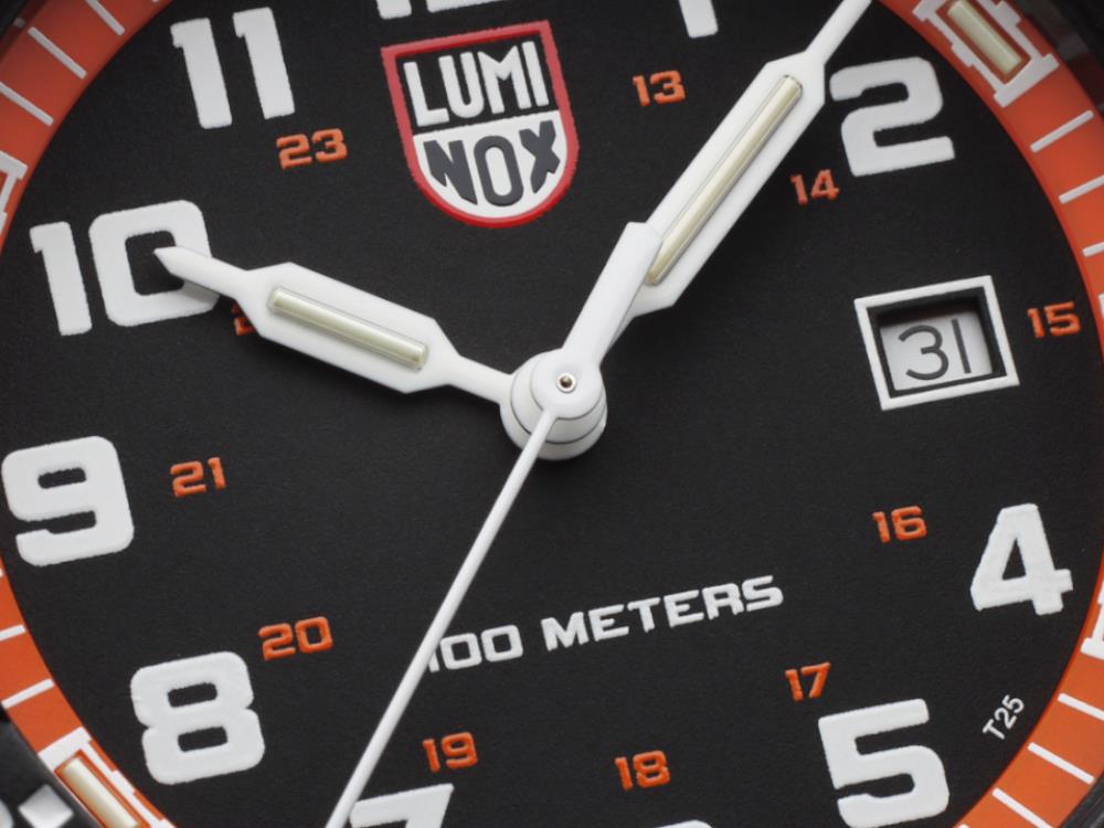 Luminox Sea Turtle Quartz Watch, Orange, CARBONOX™, 44 mm, 10 atm, XS.0329.1