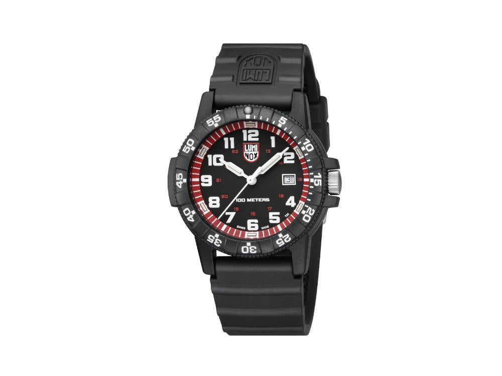 Luminox Leatherback Sea Turtle Giant Quartz Watch, Black, XS.0335