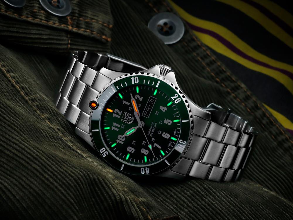 Luminox Sport Timer Automatic Watch, SW 220, Green, XS.0937