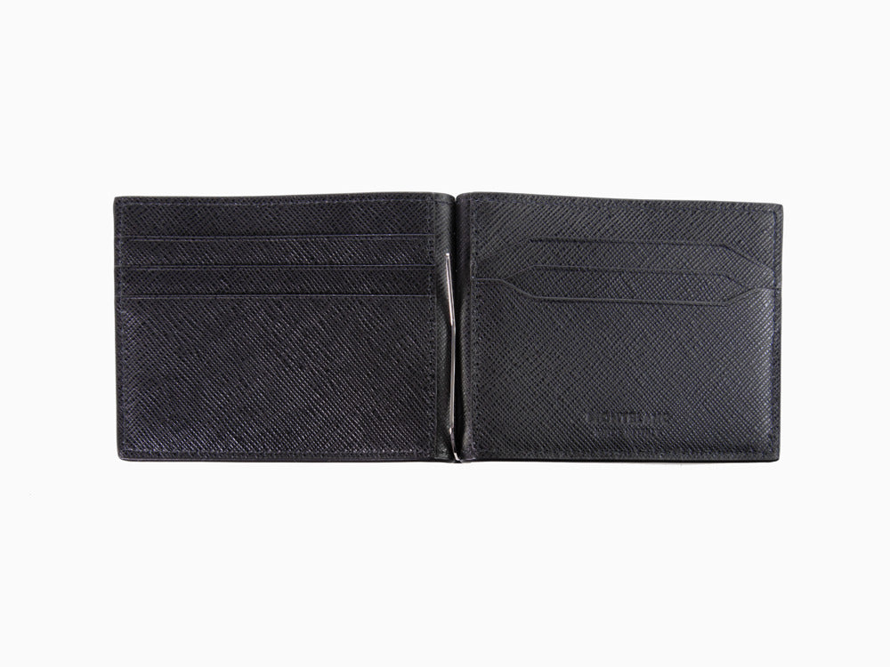Montblanc Sartorial Wallet, Leather, Black, 6 Cards, Money Clip, 13031 -  Iguana Sell AU