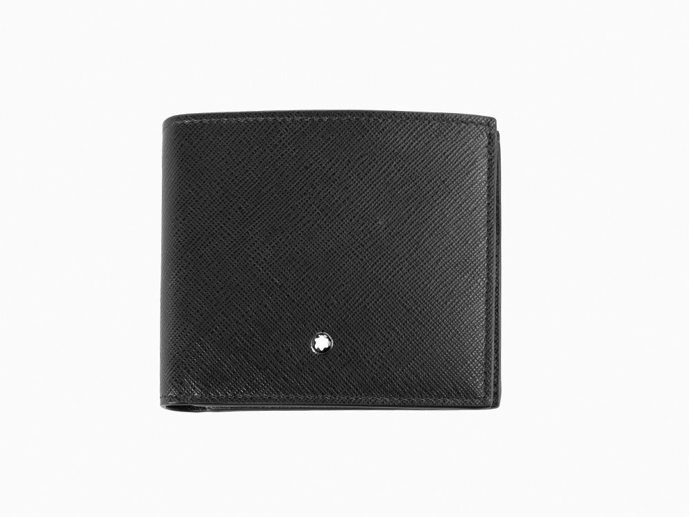 Montblanc Sartorial Wallet, Leather, Black, 8 Cards, 130317