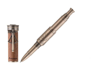 Montegrappa Age Of Discovery Rollerball pen, Brass, Limited Edition, ISDARRBW