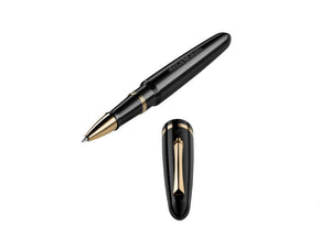 Montegrappa Venetia Rollerball pen, Black Resin, Gold plated, ISVENRAC