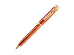 Montegrappa Zero Zodiac Leo Ballpoint pen, PVD Gold, Orange, ISZEZBIY-O2