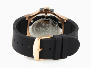 Maserati Potenza Quartz Watch, Black, 42 mm, Mineral crystal, R8851108002