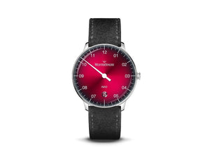 Meistersinger Neo Plus Automatic Sunburst Red Dégradé Watch,40 mm, NE411D-SV01