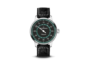 Meistersinger Perigraph Automatic Watch, 43 mm, Green, AM1002P