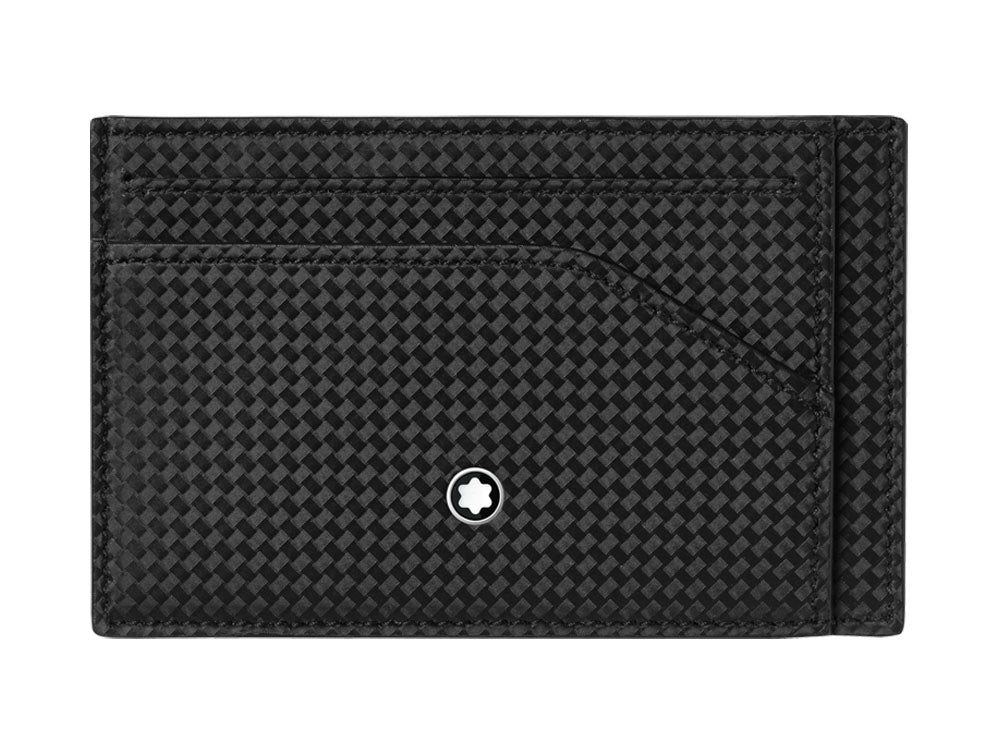 Montblanc Extreme 2.0 Credit card holder, Leather, Black, 3 Cards, 123956