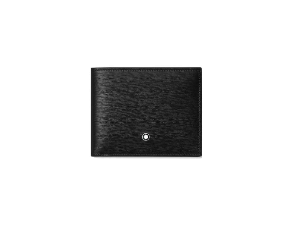 Montblanc Meisterstück 4810 Wallet, Black, Leather, 6 Cards, 129242