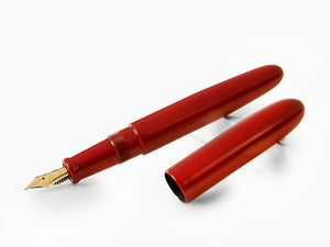 Nakaya Cigar Portable Shu-nurippanashi Fountain Pen , Ebonite, 17mm