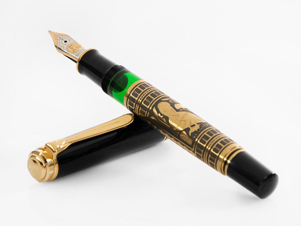 Pelikan Toledo M900 Fountain Pen, Gold, Resin, 921387