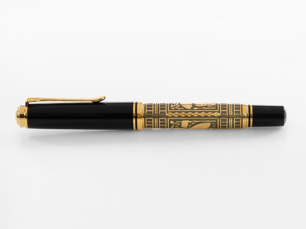 Pelikan Toledo M900 Fountain Pen, Gold, Resin, 921387