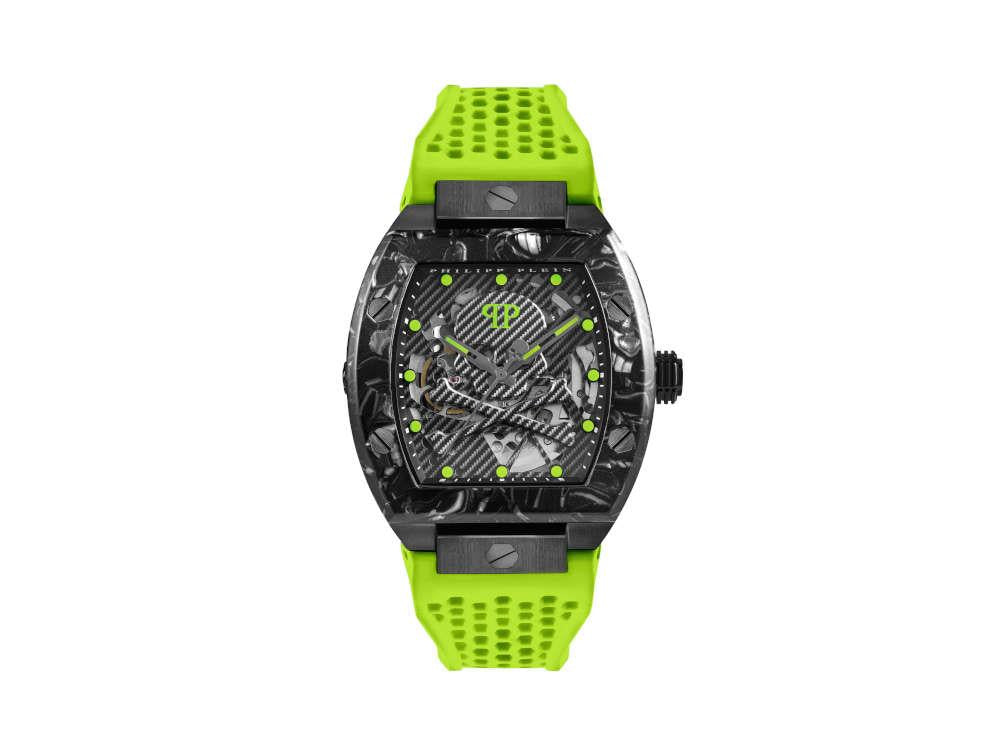 Philipp Plein The Skeleton Sport Master Automatic Watch, PVD, 44 mm, PWBAA0822