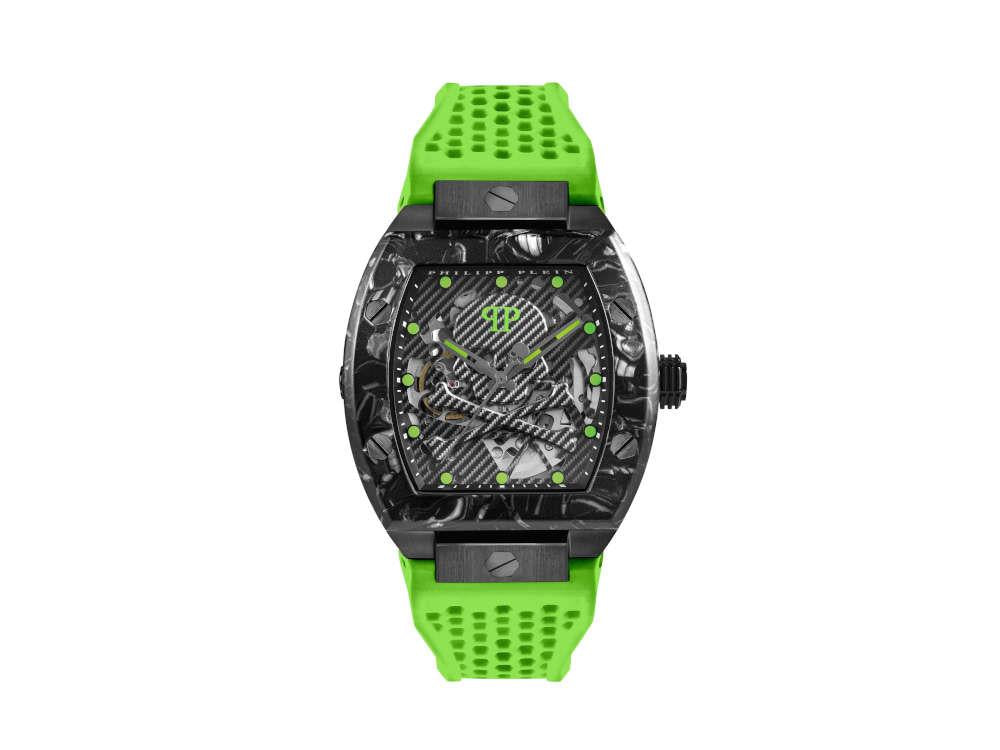 Philipp Plein The Skeleton Sport Master Automatic Watch, PVD, 44 mm, PWBAA1022