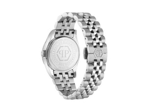 Philipp Plein Date Superlative Quartz Watch, White, 34 mm, PWYAA0723