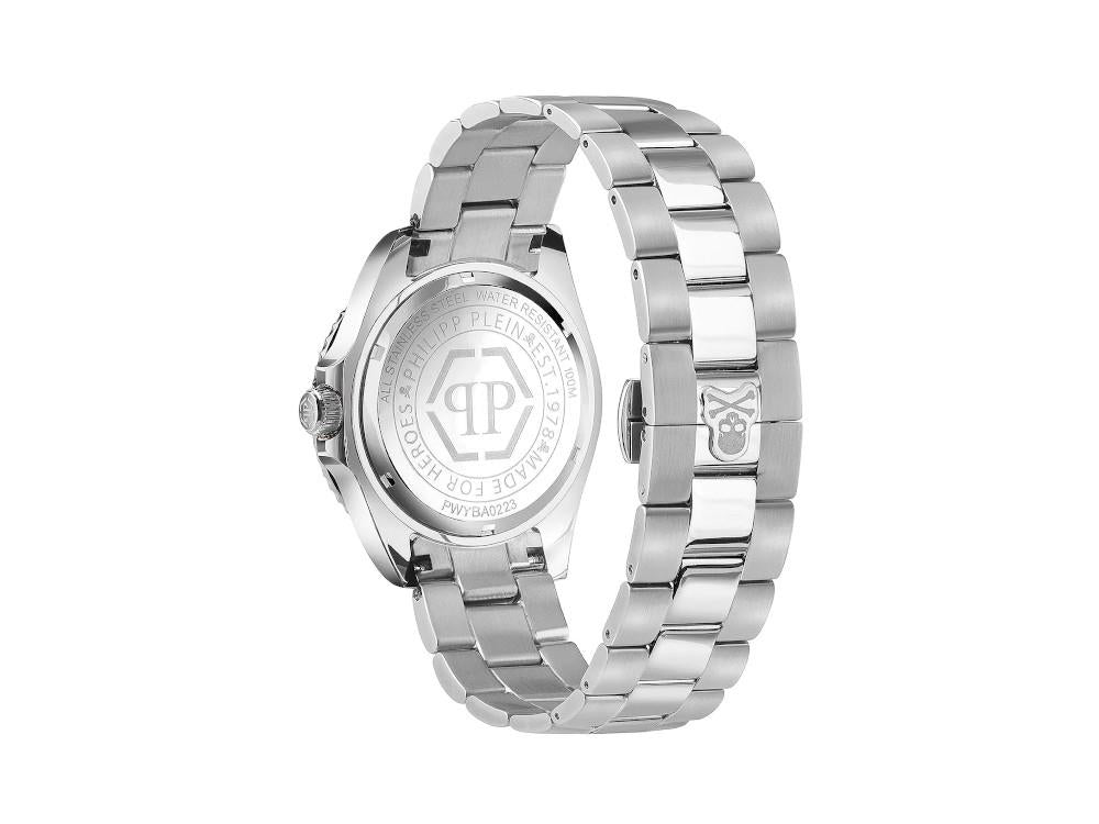 Philipp Plein GMT-I Challenger Quartz Watch, Black, 44 mm, PWYBA0223