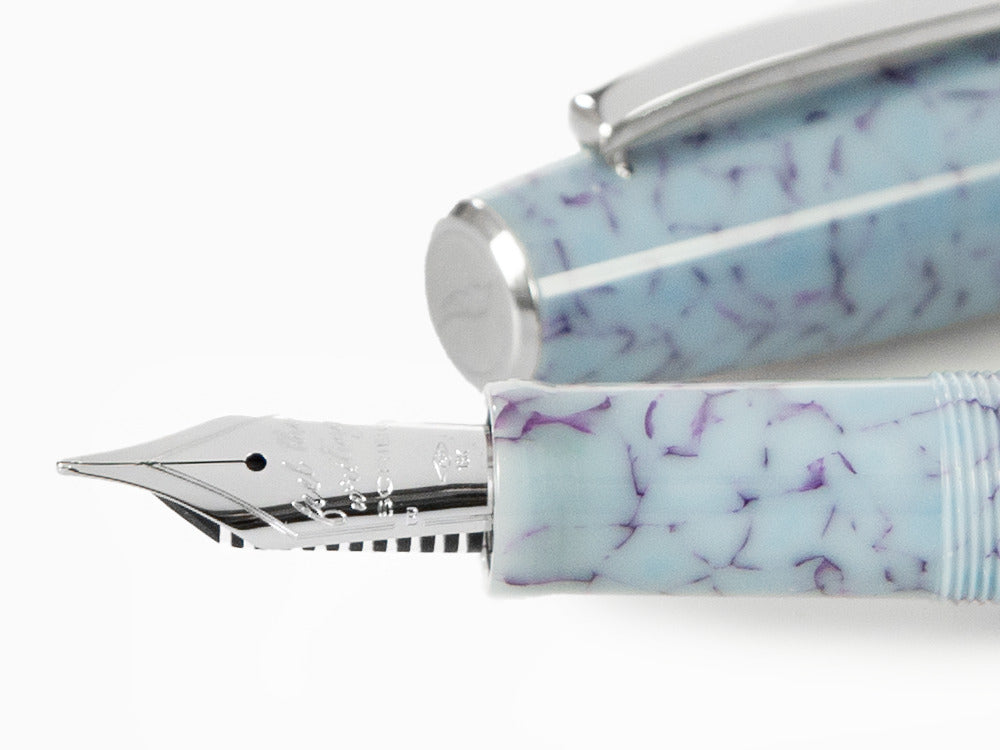 Scribo La Dotta Ninfea Fountain Pen, 18K, Limited Edition, DOTFP08PL1803