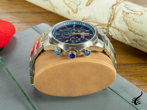AU Chrono Iguana Watch, Blue, Sell Swiss 6-533 - Military Hanowa II Classic Land Quartz