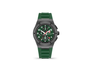 Swiss Military Hanowa Land Sonoran Chrono Watch, Green, Rubber, SMWGO2102040