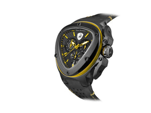 Tonino Lamborghini Spyder X Yellow Quartz Watch, 53 mm, Chronograph, T9XE