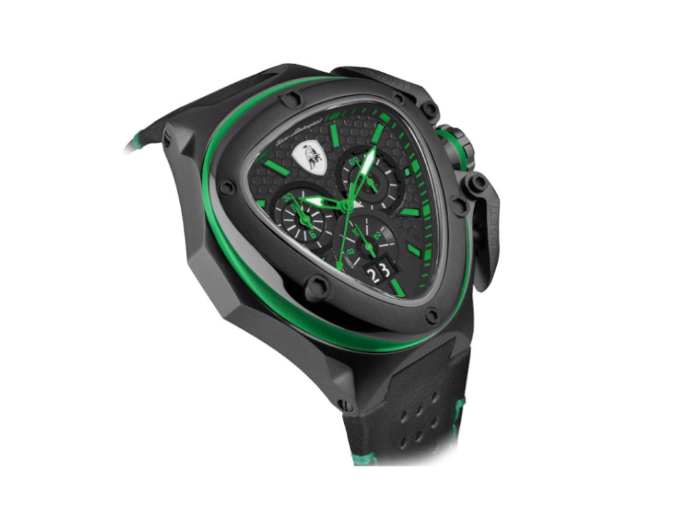 Tonino Lamborghini Spyder X Quartz Watch Green 53 mm, Chronograph, T9XF