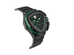 Tonino Lamborghini Spyder X Green Quartz Watch, 53 mm, Chrono, T9XF-B