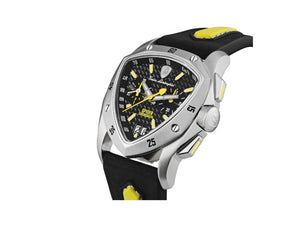 Tonino Lamborghini New Spyder Yellow Quartz Watch, 43 mm, Chronograph, TLF-A13-2