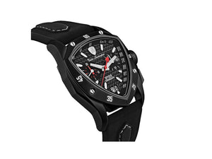 Tonino Lamborghini New Spyder Black Quartz Watch, 43 mm, Chronograph, TLF-A13-5