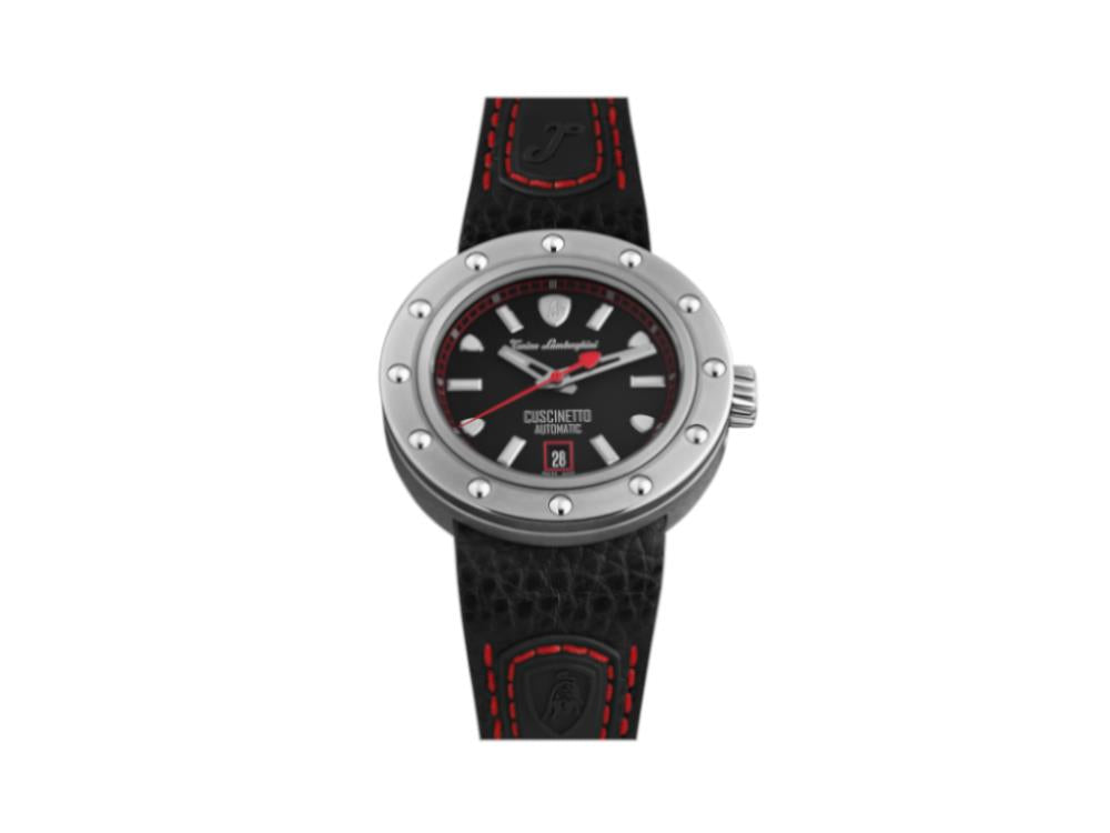 Tonino Lamborghini Cuscinetto Red Automatic Watch, Titanium, 42 mm,TLF-T01-2