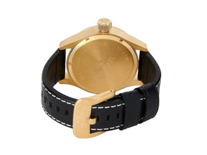 TW Steel Volante Quartz Watch, Black, 45 mm, Leather strap, 10 atm, VS104