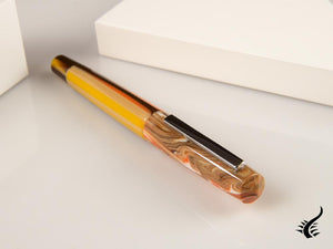 Tibaldi Infrangibile Ginger Beige Fountain Pen, Orange, INFR-371-FP