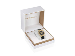 Versace Medusa Infinite Quartz Watch, Black, 38 mm, Sapphire Crystal, VE3F00222