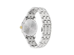 Versace Greca Time GMT Quartz Watch, Blue, 41 mm, Sapphire Crystal, VE7C00523