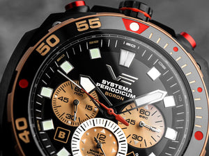 Vostok Europe Systema Periodicum Boron Quartz Watch, PVD, LE, VK67-650E721-L-BR