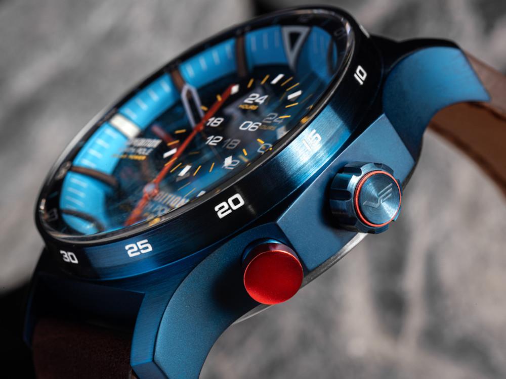 Vostok Europe Expedition North Pole Polar Ice Quartz Watch, Blue, VS57-595D736