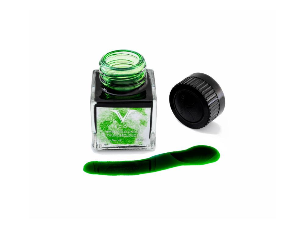 Visconti Wheatfield under Thunderclouds Ink Bottle, 30ml, Green, INKVG-30ML52