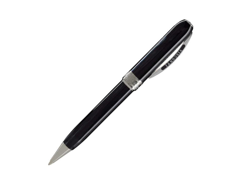 Visconti Rembrandt Ballpoint pen, Resin, Palladium trim, Black, KP10-01-BP