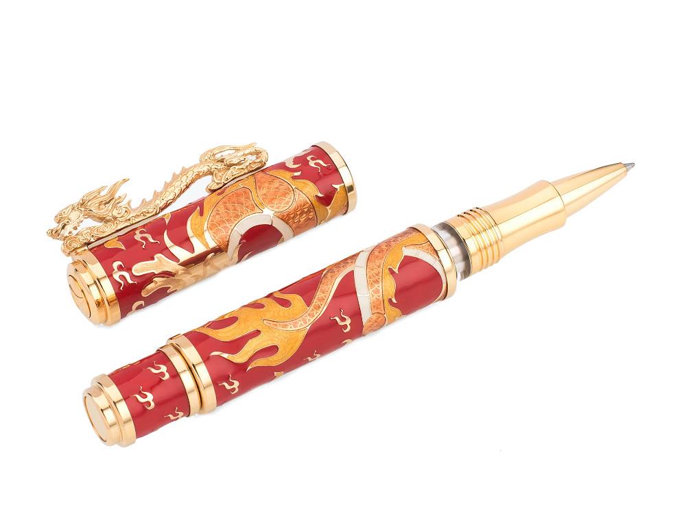 Visconti Year of the Dragon Rollerball pen, Red, Limited Edition, KP48-01-RB